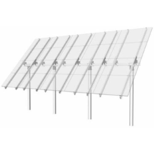 Carport Mounting Kit for 16 Solar Panels