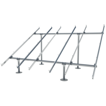 12 Solar Panel Galvanized Steel Posts Ground Mounting Kit