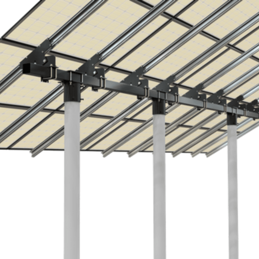 Carport Mounting Kit for 16 Solar Panels